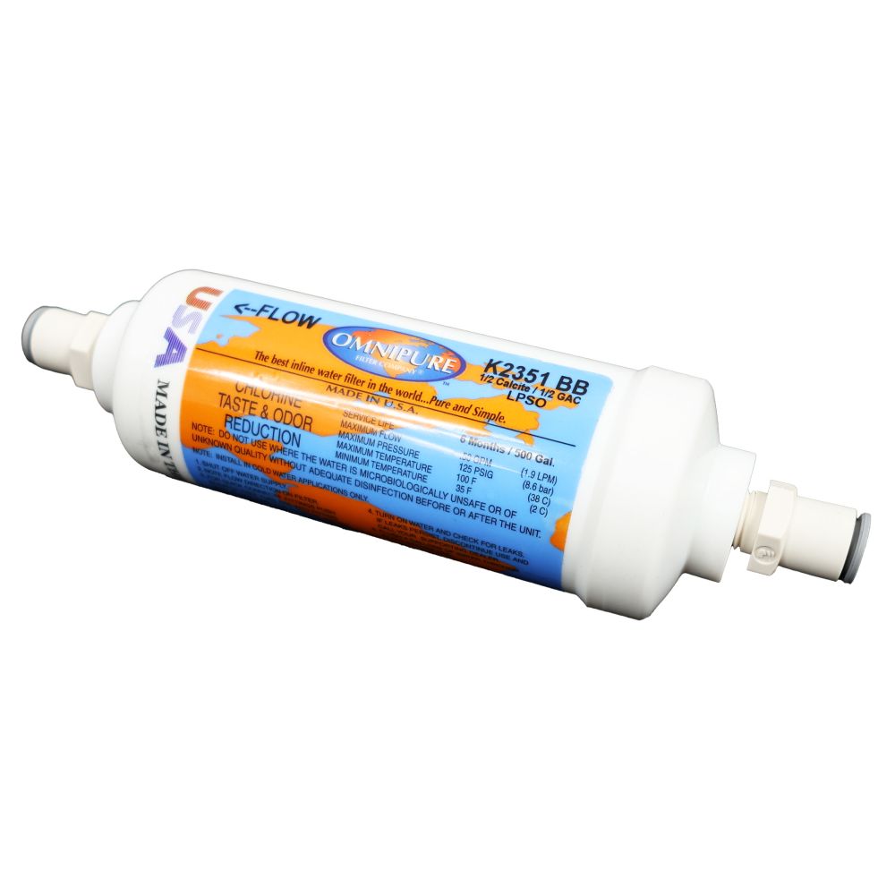 Kinetico 104834 Compatible Watermaker Five Postfilter GAC/Calcite Cartridge