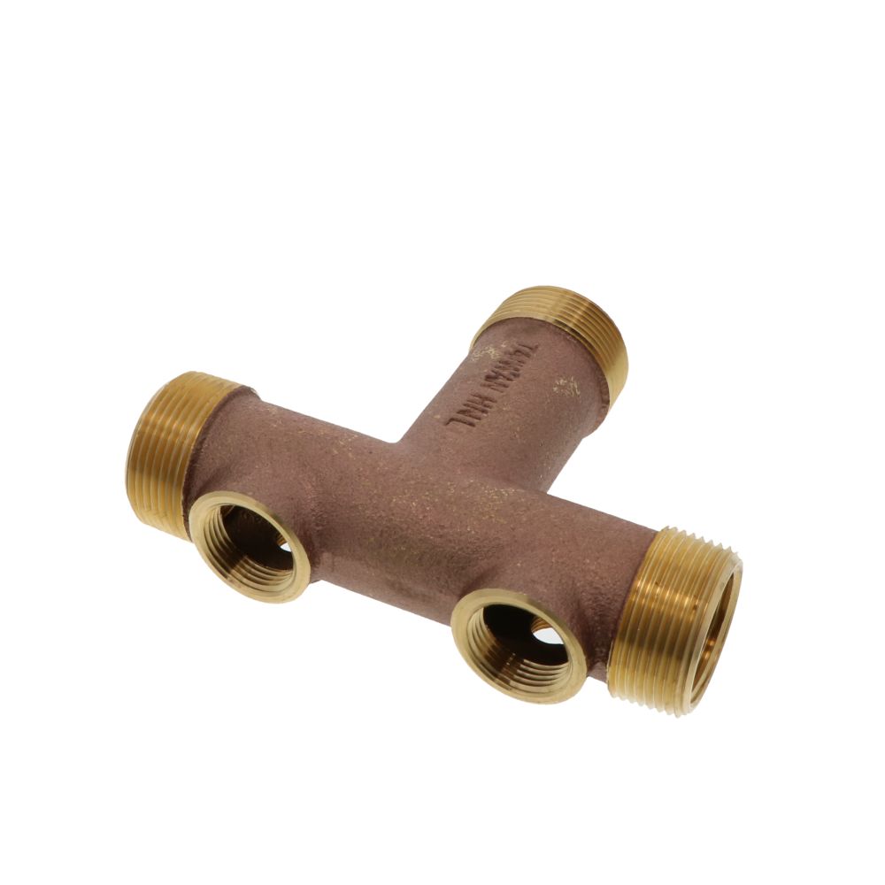 Brass Tank Cross Lead-Free 1.25" x 4.5"