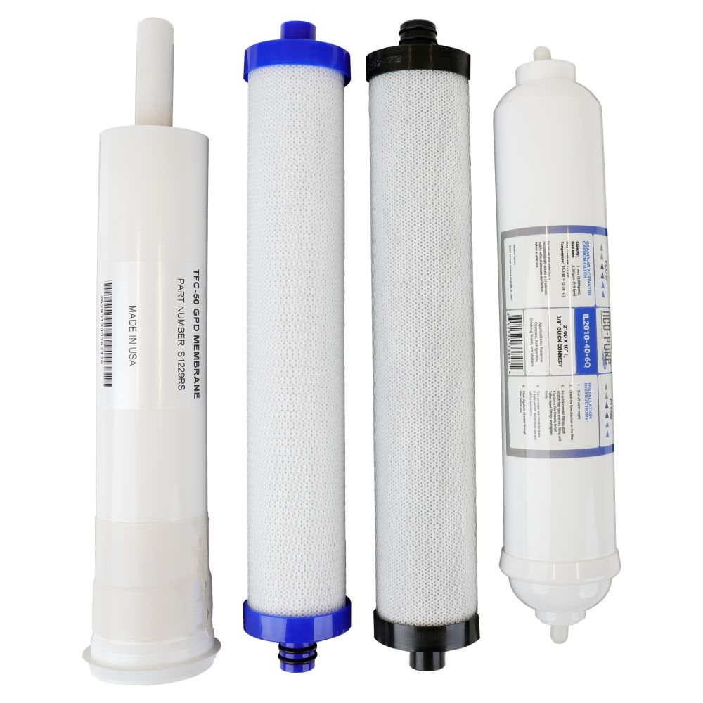 Microline TFC-435 RO System Replacement Water Filter Kit