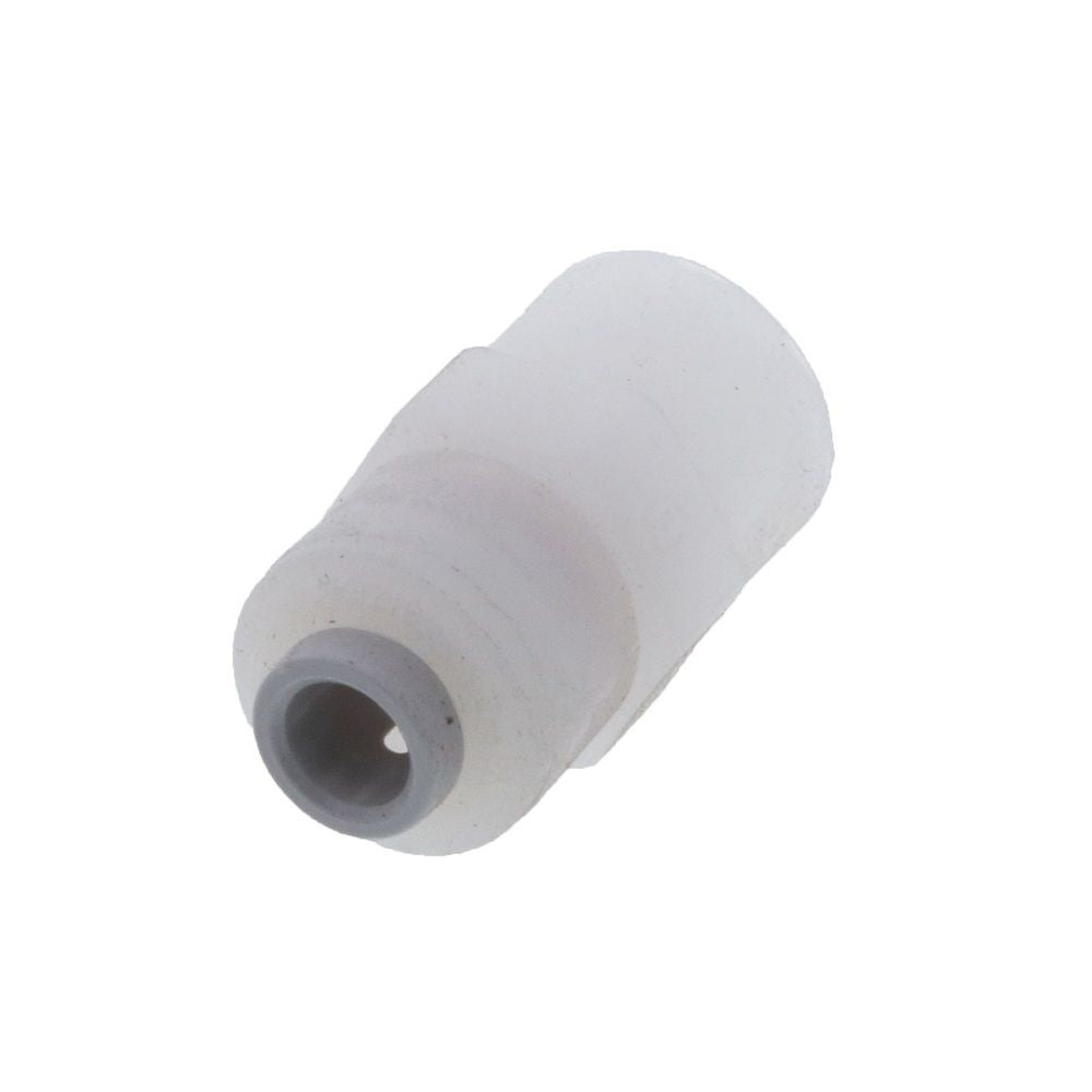 Kynar PVDF Faucet Adapter - 1/4 x 7/16-24 UNS