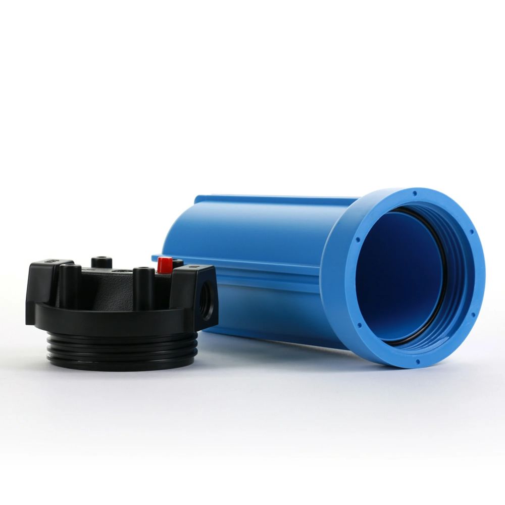 Hyfronix NSF 10" Blue Body, Black Rib Cap 3/4" PR