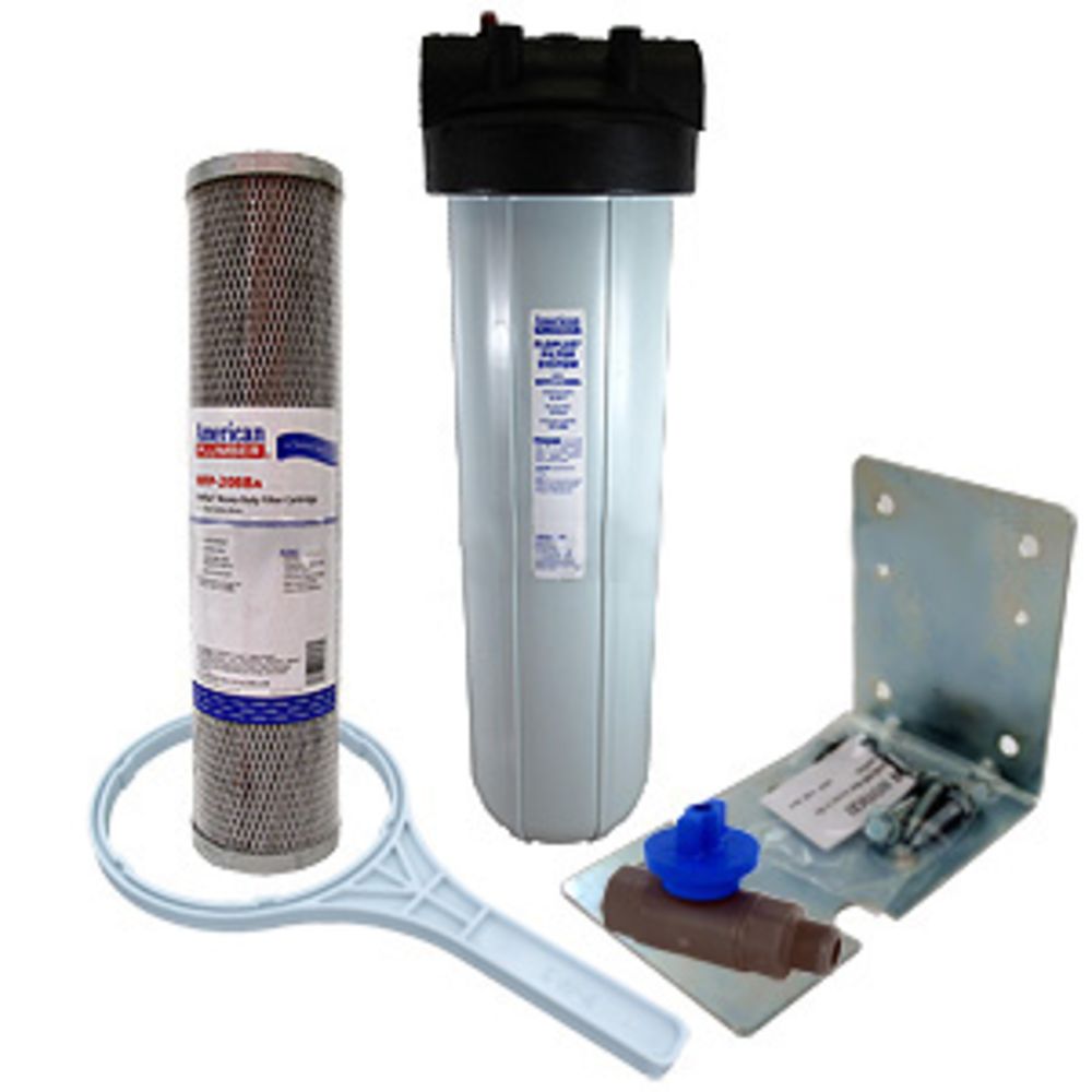 American Plumber FloPlus 20" BB High Flow System - 1.5" Inlet/Outlet