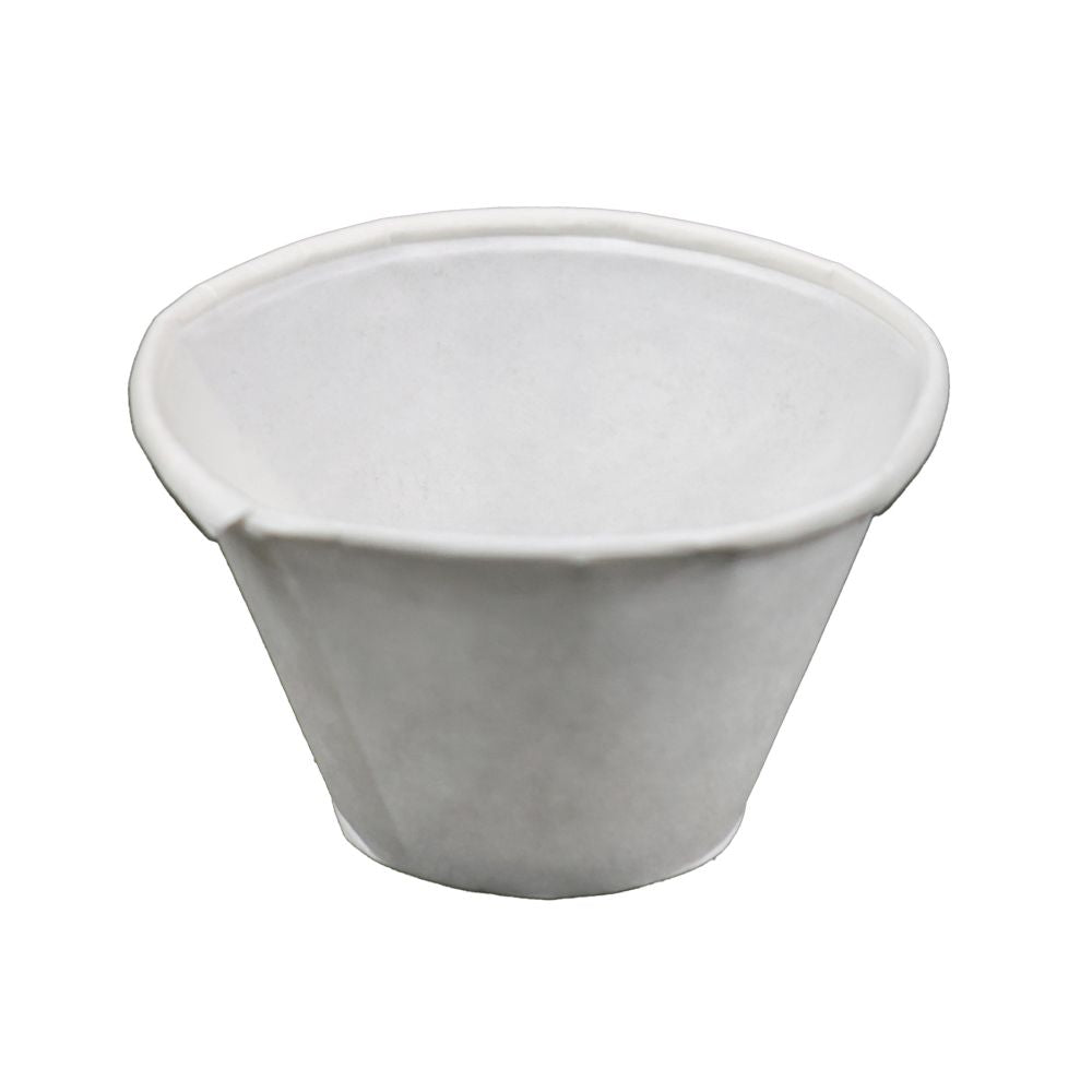 Konie 1.0 oz Paper Souffle Portion Cup - Sleeve or Case