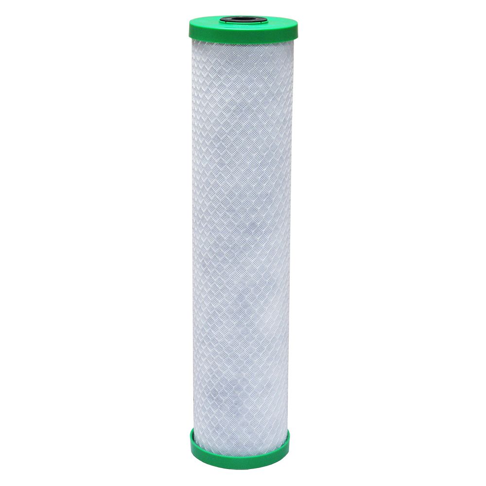 Matrikx Chloraguard 20" BB 1 Micron Green Carbon Block Filter 36-450-20-GREEN