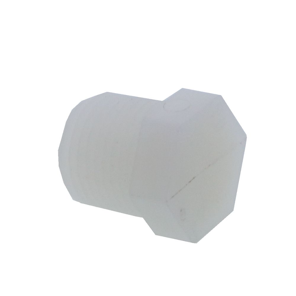 Pipe Plug Hex Head - 3/8" NPT Nylon Natural