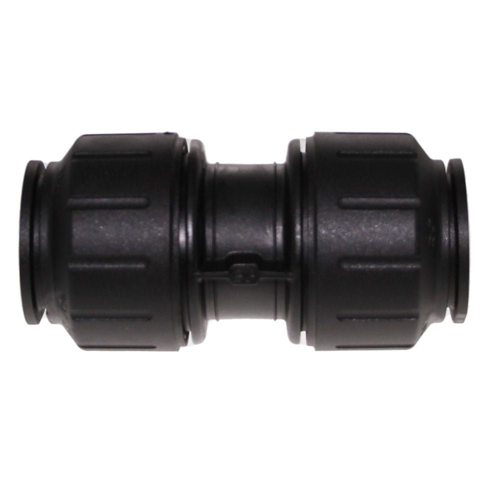 John Guest Black Coupler - 1 CTS