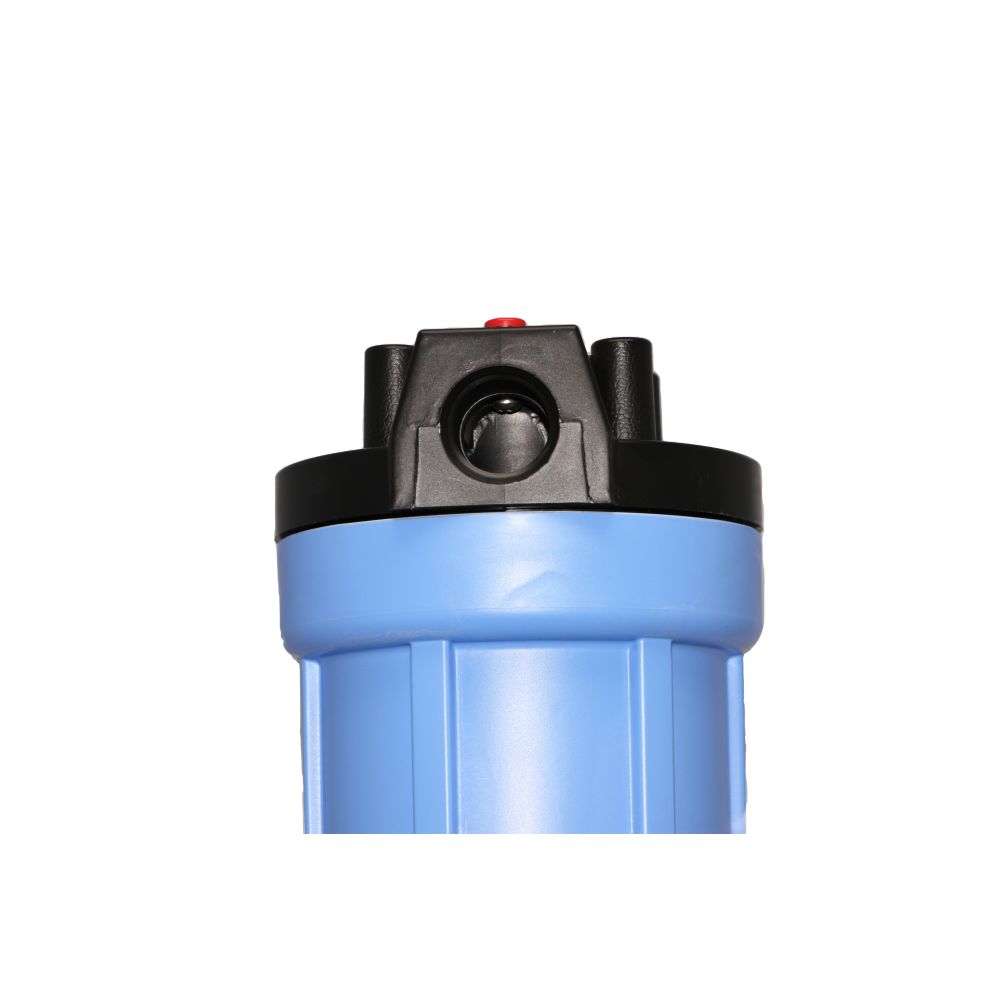 Pentek 150069 20" Standard Water Filter Housing Black/Blue w/ PR - 3/4" FPT