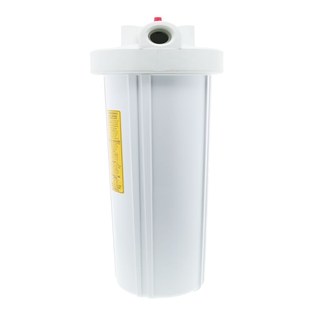 Watts Flowmatic 20" Full Flow Water Filter Housing White/White w/ PR
