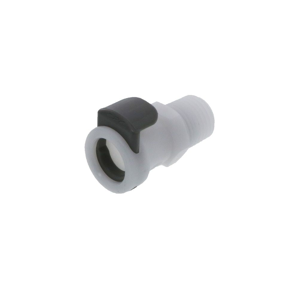 APCD10004 Valved Male Thread Coupling Body 1/4 NPT