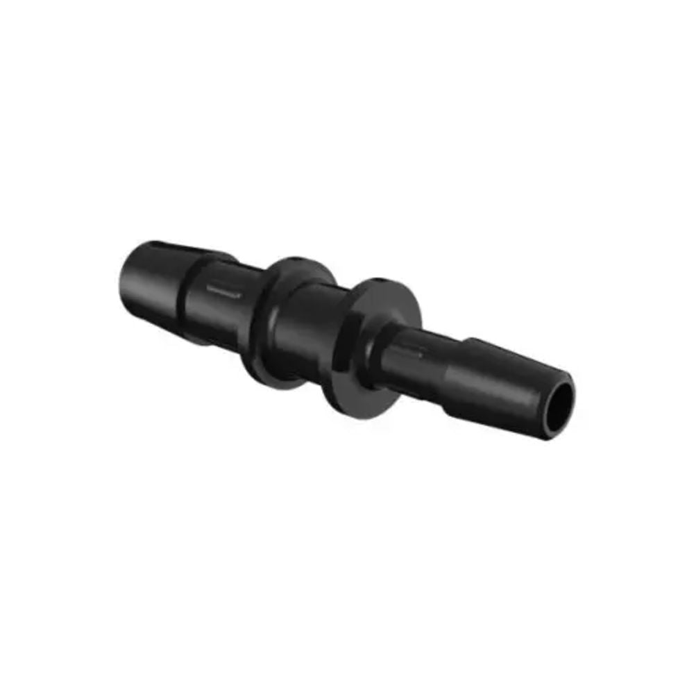 3/8" x 1/4" Tube ID Nylon Reduction Coupler- Black