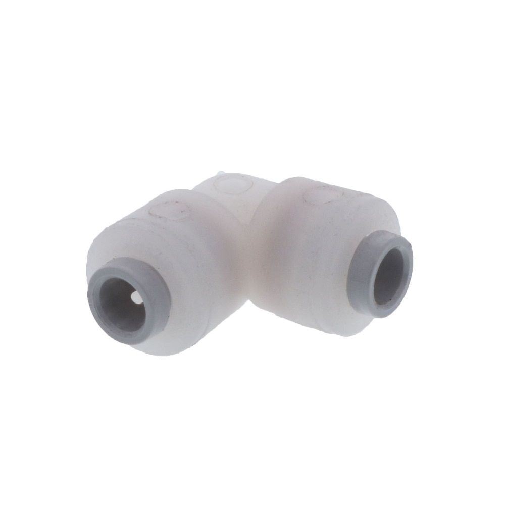 Kynar PVDF Elbow Union - 1/4 x 1/4