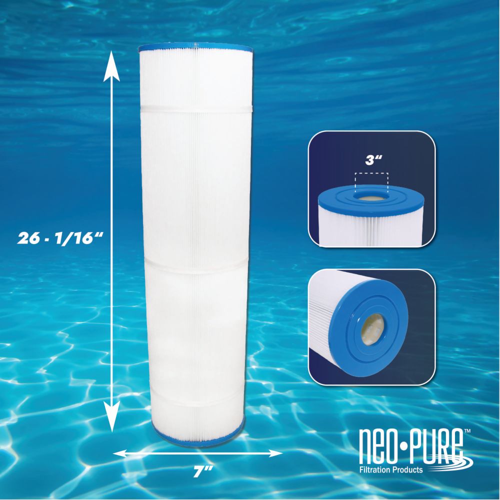 Neo-Pure PS-7105-AA Pool and Spa Filter 7" x 26-1/16"