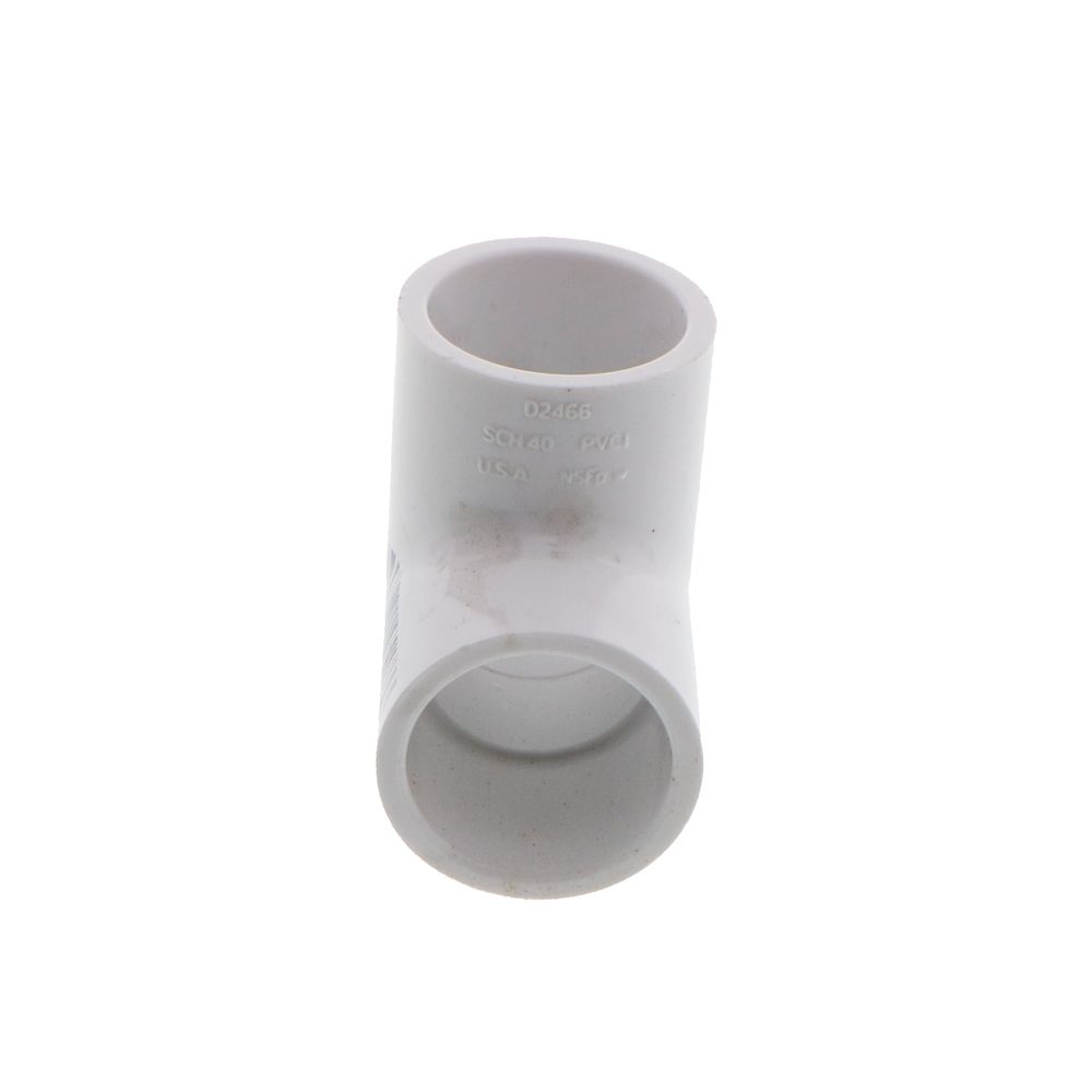 PVC Schedule 40 Slip Adapter Tee 3/4" S x 3/4" S x 3/4" S