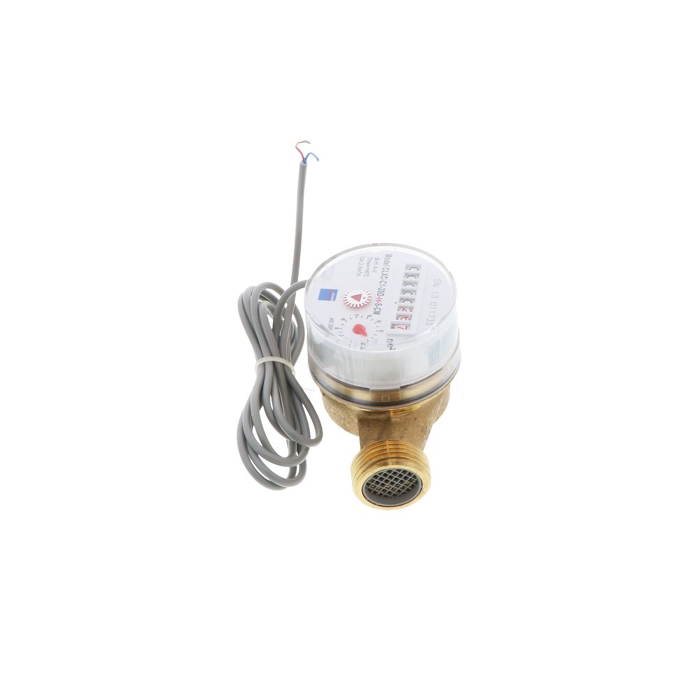 Clark CLXC-C1 Series Single Jet Totalizing Water Meter 3/4 1 Pulse Per 10 Liters