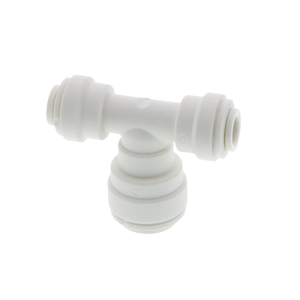 John Guest Reducing Tee Polypro - 1/4 x 1/4 x 3/8 Branch