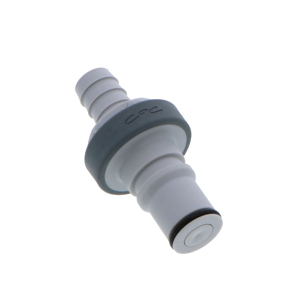 NS6D22008 Valved In-Line Hose Barb Coupling Insert 1/2 ID Barb