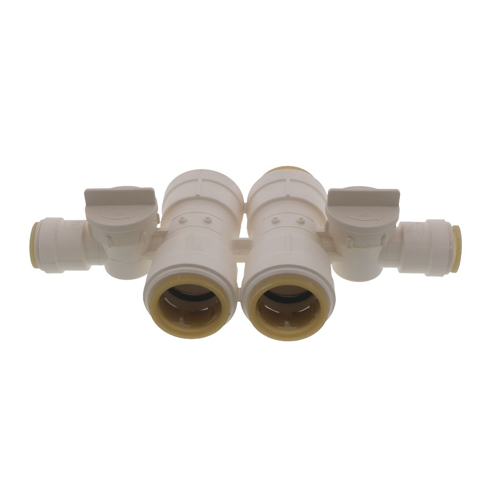 Watts AquaLock/SeaTech - Dual Union Body - 1 CTS x 1/2 CTS