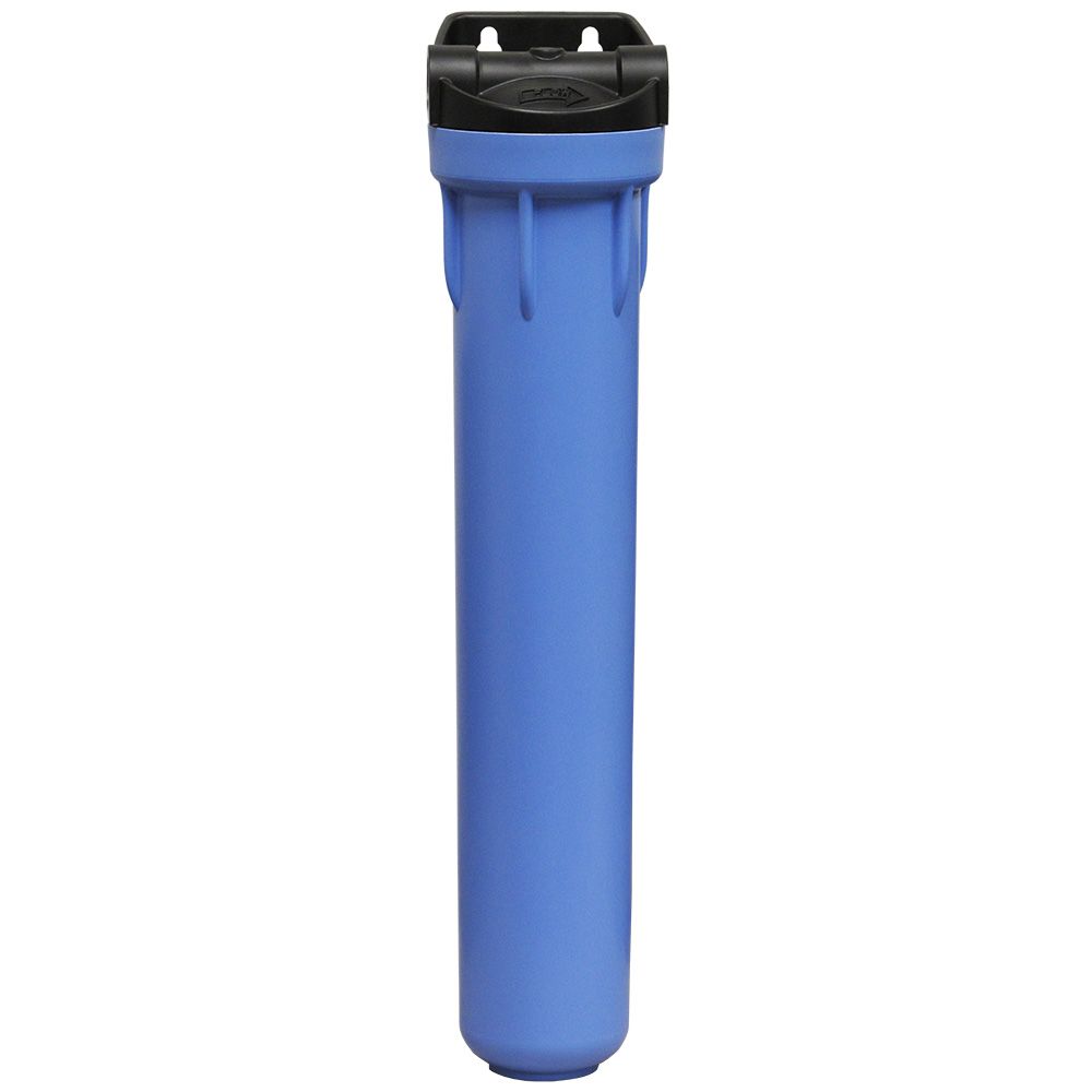 Pentek 150552 20" 3G Standard Filter Housing Black/Blue IB w/ PR - 3/4" FPT