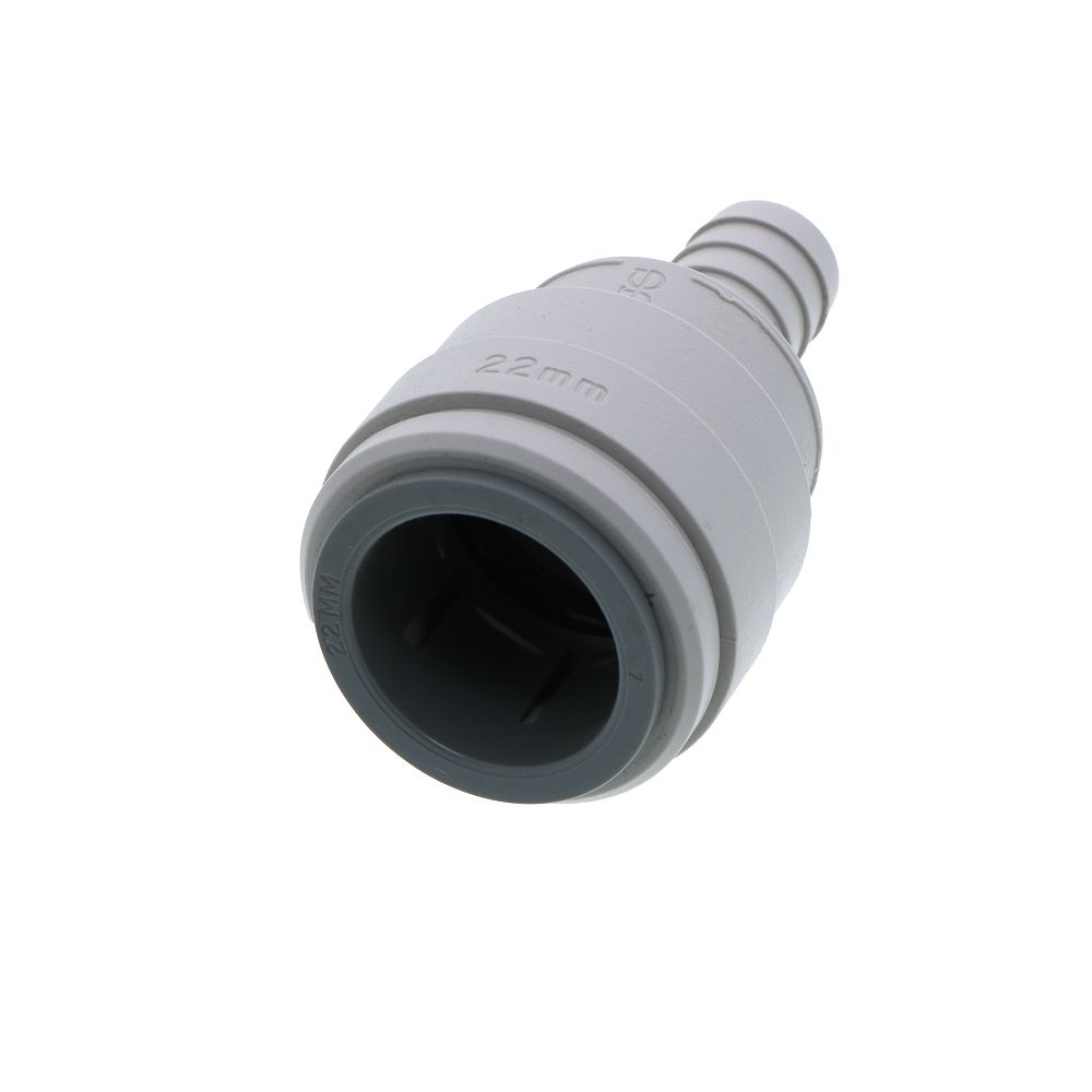John Guest Barb Connector - 22mm x 1/2 ID Barb