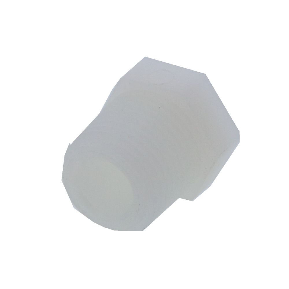 Pipe Plug Hex Head - 3/8" NPT Nylon Natural