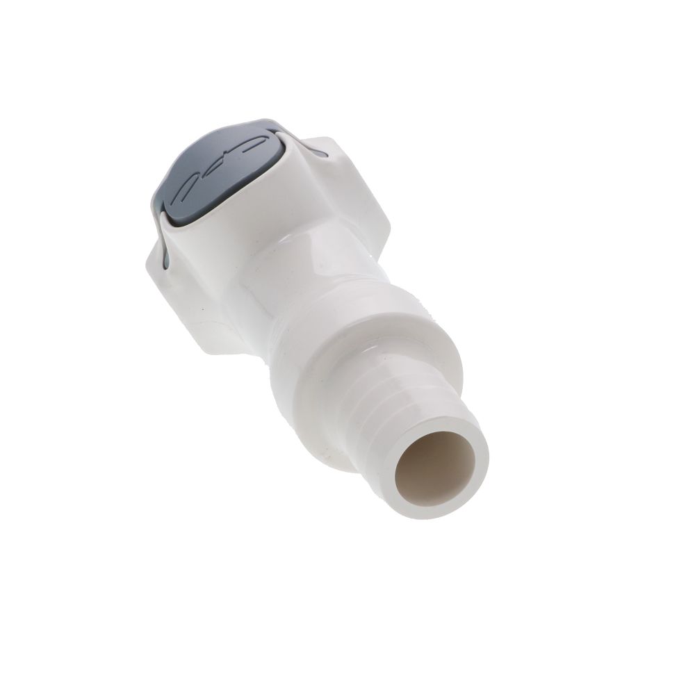 HFCD171035 Valved In-Line Hose Barb Coupling Body 5/8 ID Barb