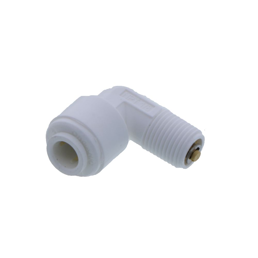Elbow Check Valve Stainless Steel - 1/4" Push-in x 1/8" MPT