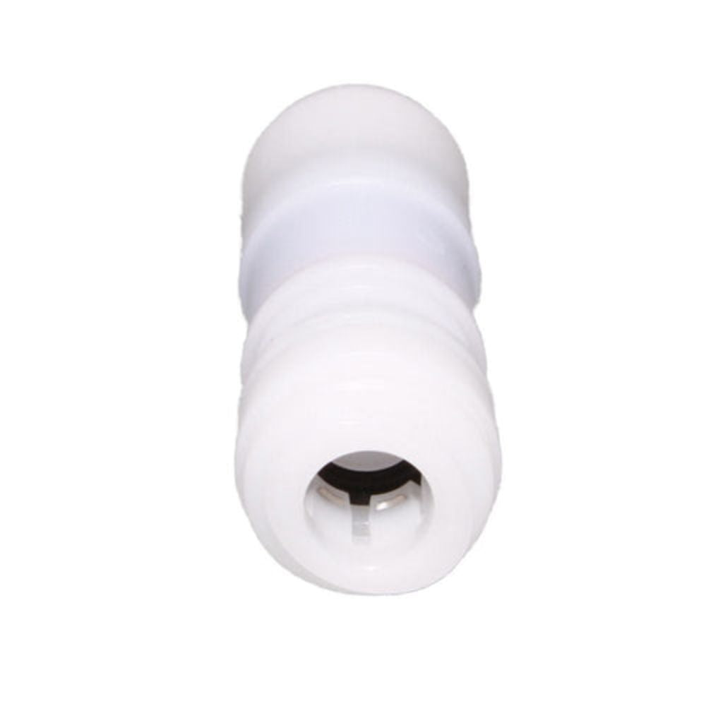 NeoFit - Acetal Natural White Single Check Valves 1/4" tube - 0.3 psi Crack Pressure