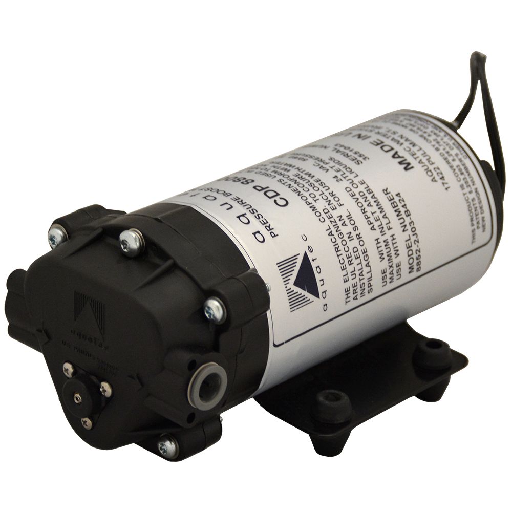 Aquatec CDP 8800 Pressure Boost Pump 160 PSI, 3/8 JG, 24 VAC with Steel Bracket
