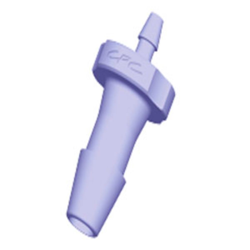 HSR5291 Straight Reducer Fitting Purple Tint Polycarbonate 5/32 HB X 1/16 HB