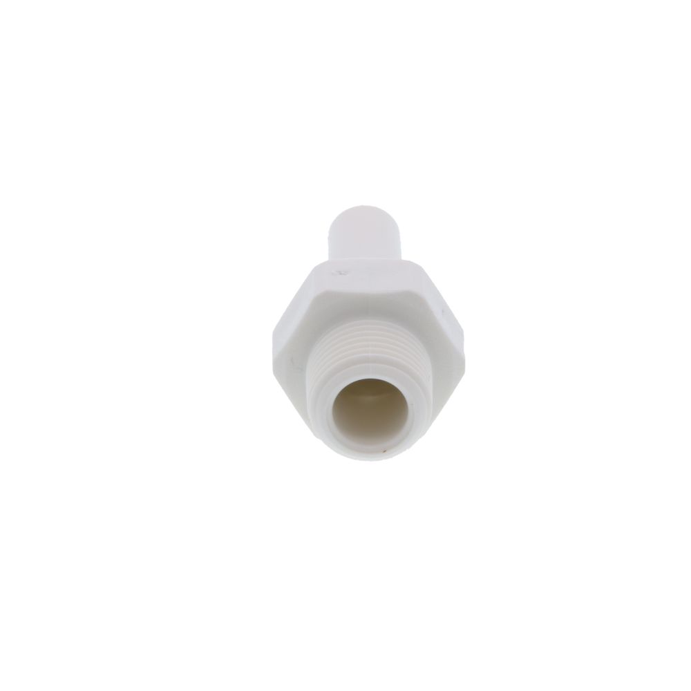 John Guest Stem Adapter Polypro - 1/4 x 1/8 NPTF