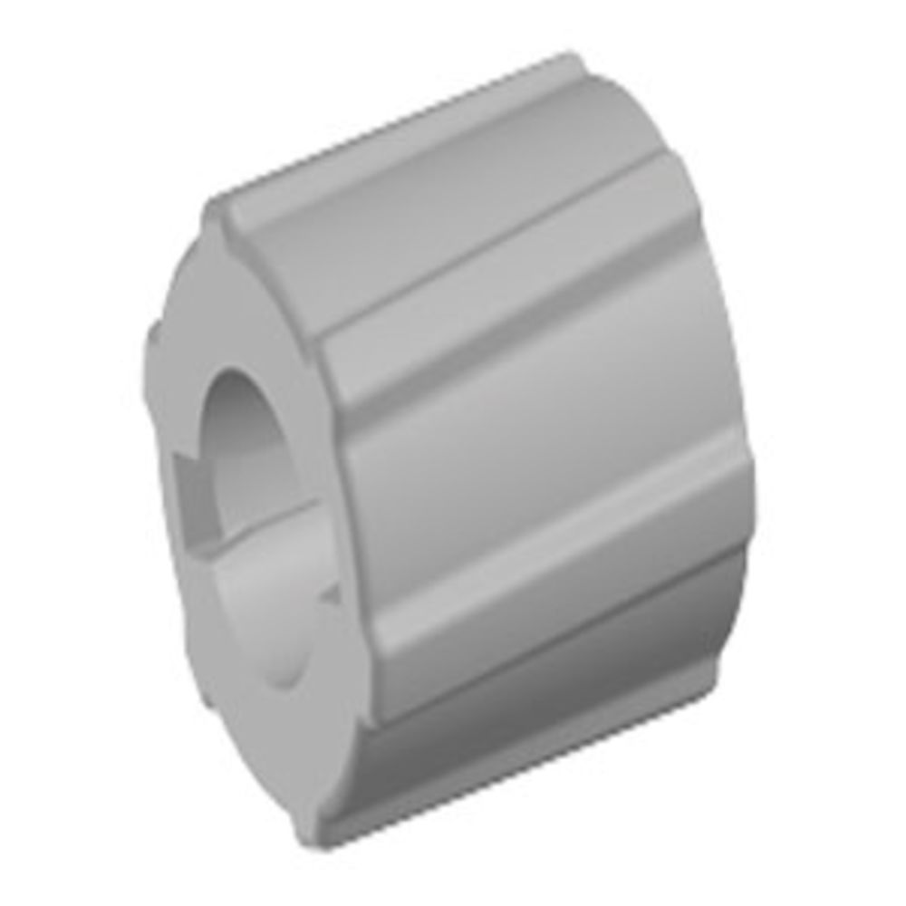 LMSL Natural Polypropylene Stationary Luer Lock Rings