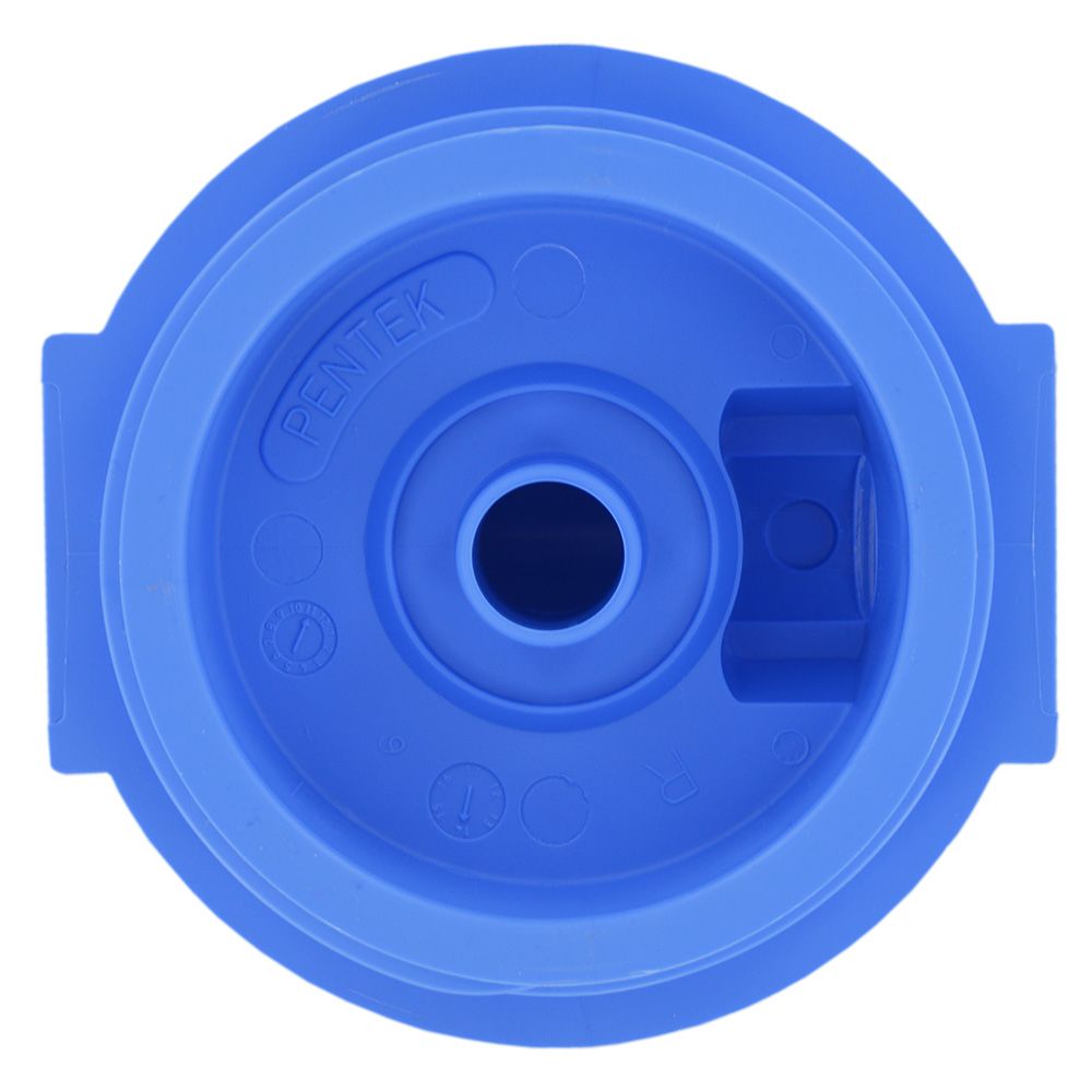 Pentek 154018 Blue Mounting Bracket Cap for Standard Housings No PR - 3/4" FPT