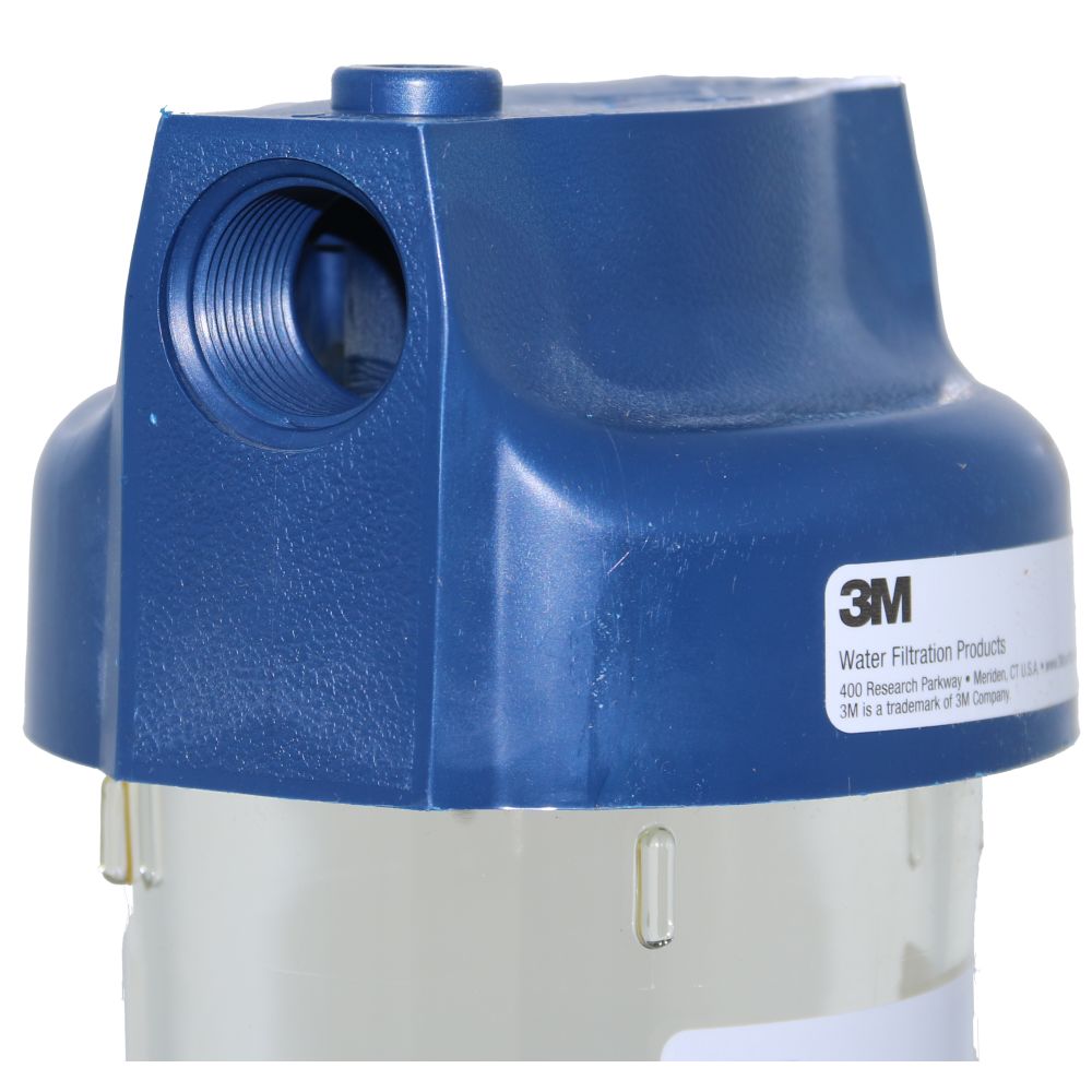 3M 1M Series 10" Clear Housing w/ 3/4" NPT connection