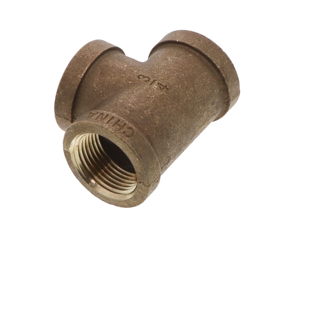 Lead-Free Brass Tee 3/4 FPT x 3/4 FPT x 3/4 FPT