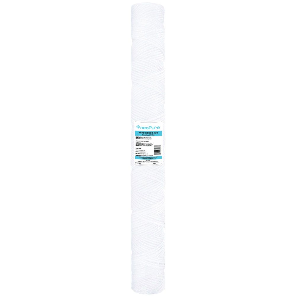 Neo-Pure WPP-25200-100 20" Surfactant Free String Wound Filter 100 Micron