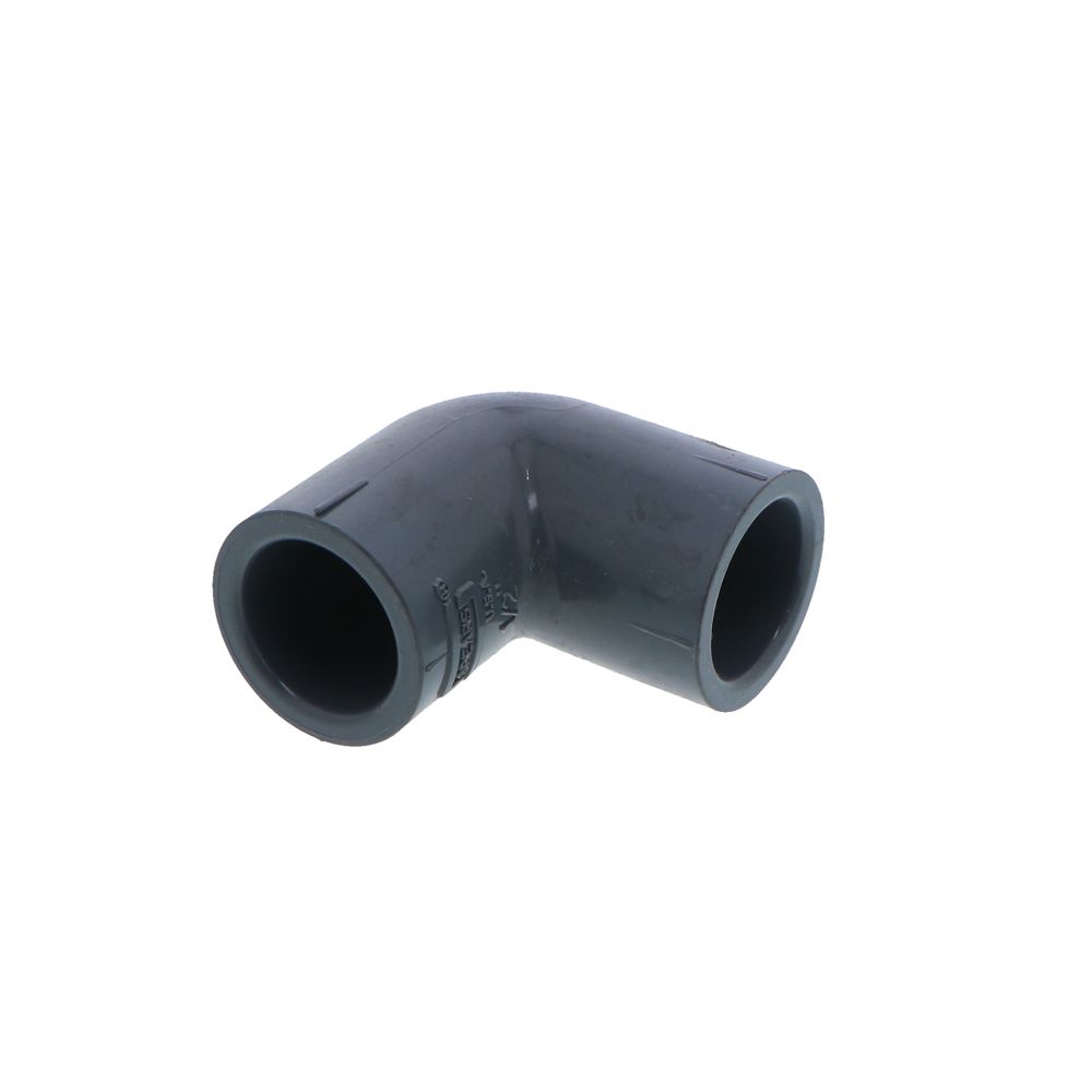 Schedule 80 PVC 90 Degree Elbow 1/2" Socket