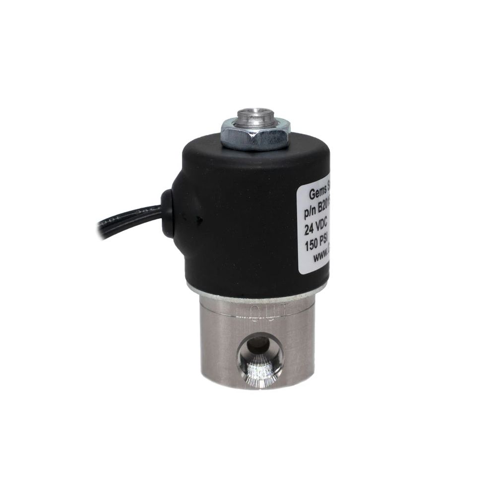 2-Way Solenoid Valve Normally Closed 3/8 FNPT 24V DC