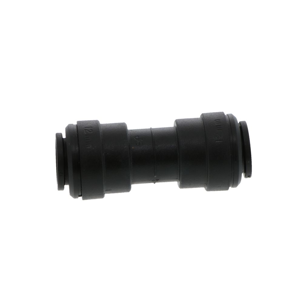 John Guest Union Connector BLACK ACETAL - 12mm