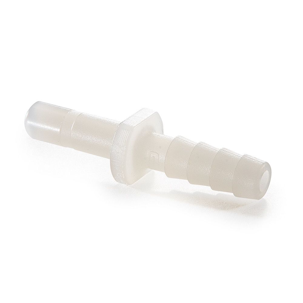 Kynar PVDF Tube Stem to Barb - 1/4 x 1/4