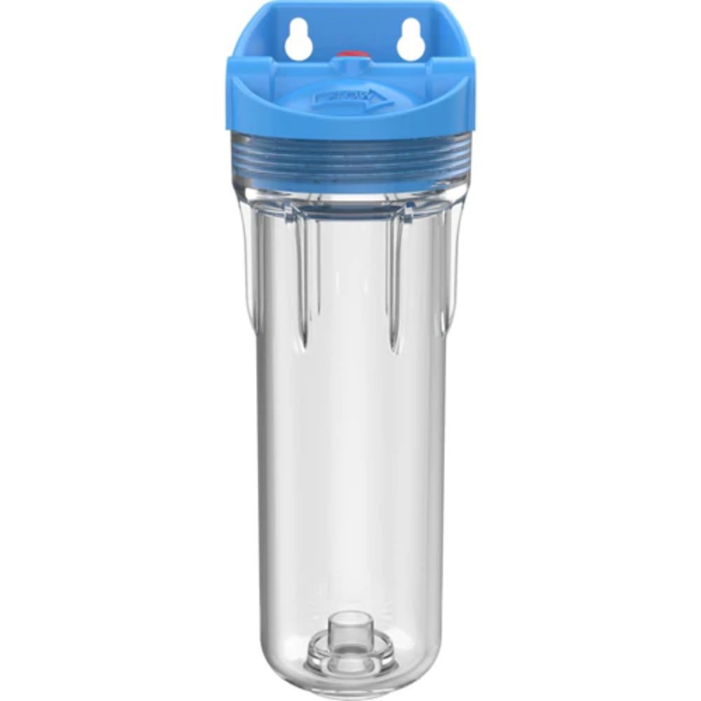 Pentek 10” 3G Slim Line Filter Housing Blue/Clear IB w/ PR