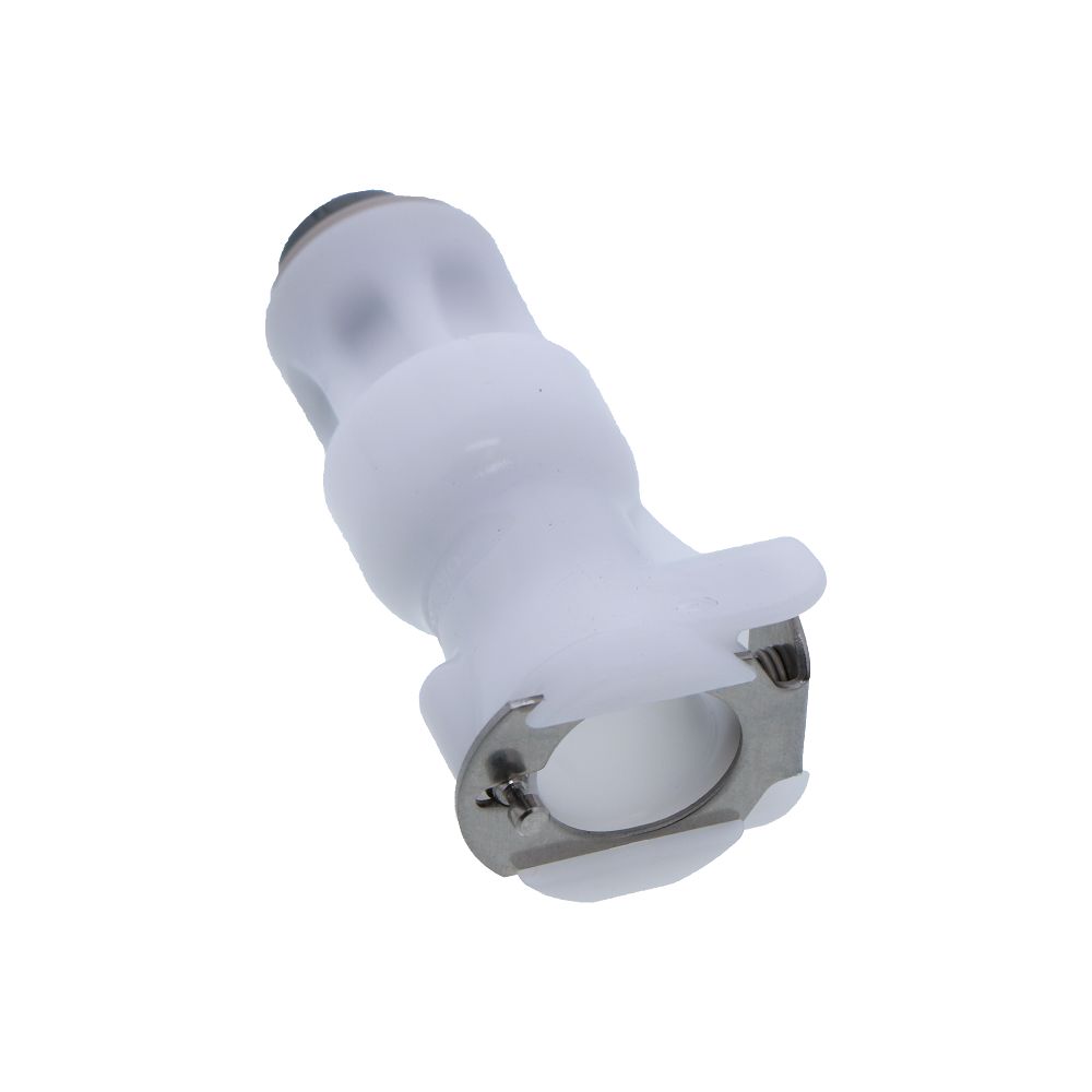 PLCD14004 NSF Valved In-Line Quick Connect Coupling Body 1/4 JG