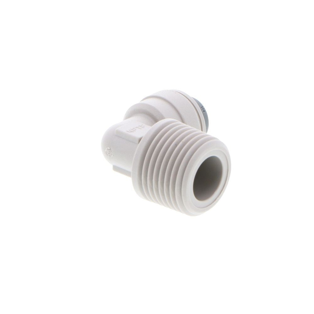 John Guest Fixed Elbow NPTF - 1/4 x 3/8 NPTF