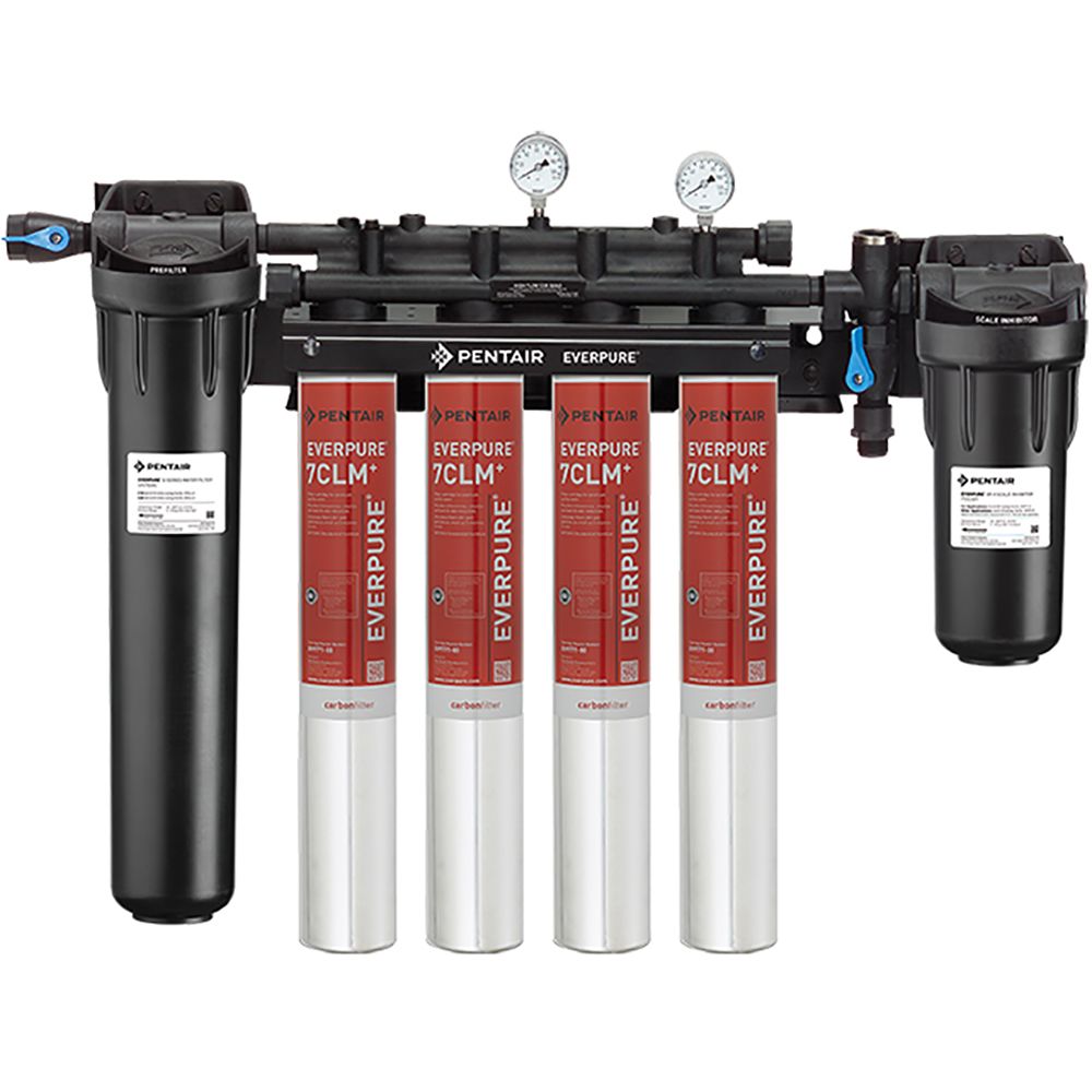 Everpure High Flow CSR Quad-7CLM PLUS Chloramine Reduction Filter System