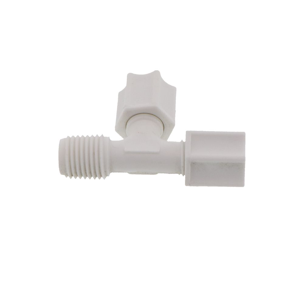 JACO 75-4-4-P-PG Polypropylene Male Run Tee 1/4 OD Tube x 1/4 MPT