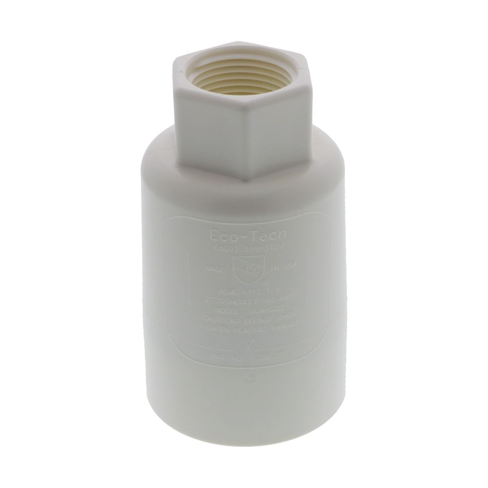 Standpipe Airgap - 2" PVC 40 / ABS, 1" FPT G20