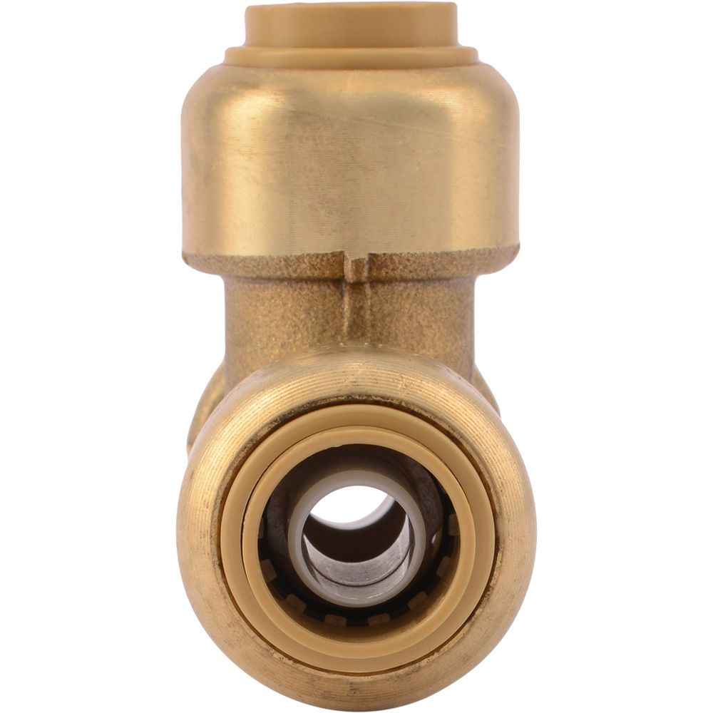 SharkBite® U360LF Lead-Free Brass Push-to-Connect Tee - 3/8" x 3/8" x 3/8"