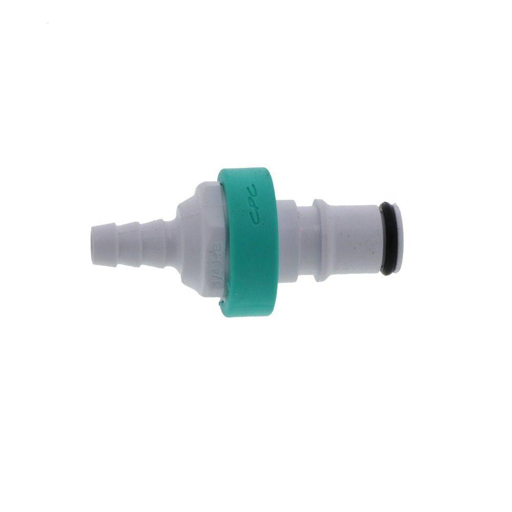 NS4D2200406 ABS Valved In-Line Hose Barb Coupling Insert 1/4 ID Barb
