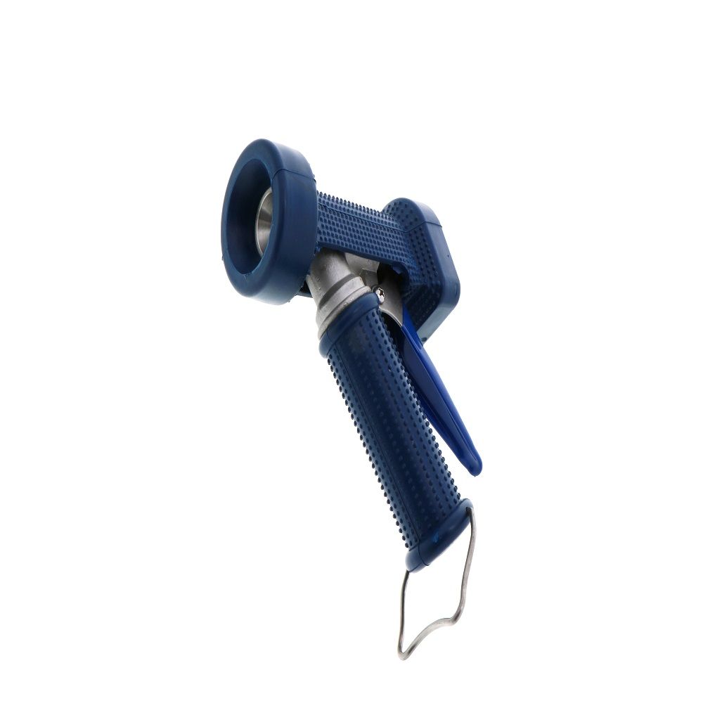T&S Brass MV-2516-21 Water Gun with Rear Trigger, Stainless Steel, 5/16 Orifice, 1/2 Coupling