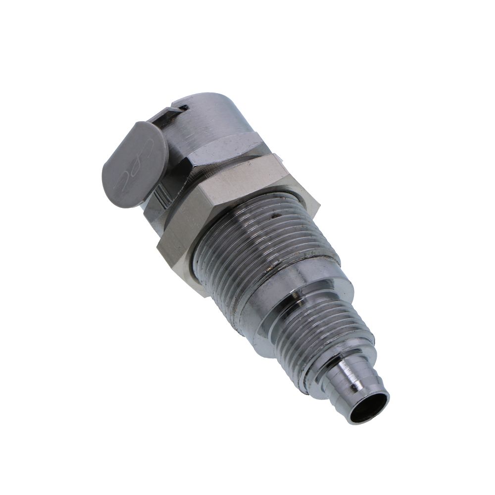 LCD12006 Valved Panel Mount PTF Coupling Body 3/8 PTF