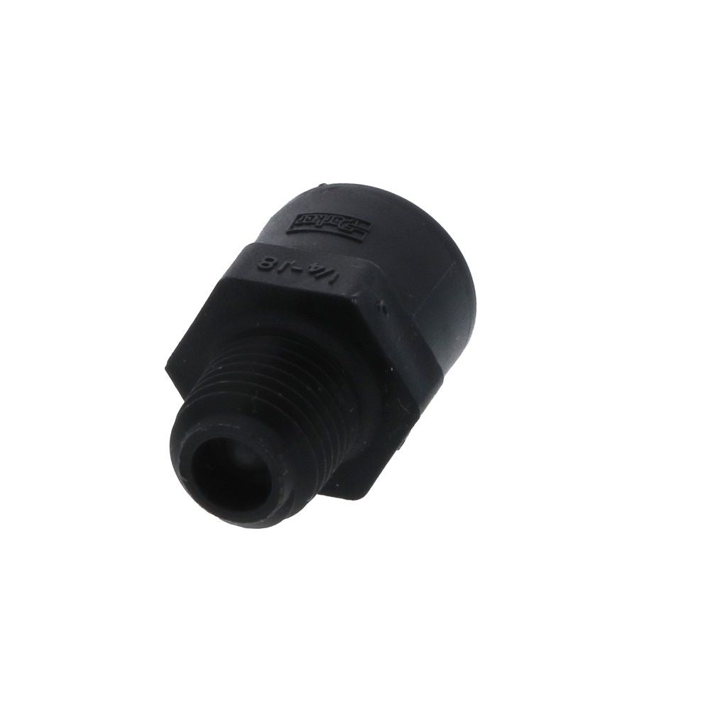 Kynar PVDF Check Valve 3/8 x 1/4 MNPT - 0.5 psi Crack Pressure